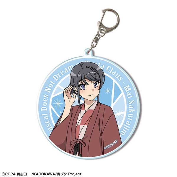 青春ブタ野郎はサンタクロースの夢を見ない ビッグアクリルキーホルダー デザイン03 桜島麻衣 C【予約 再販 3月下旬 発売予定】