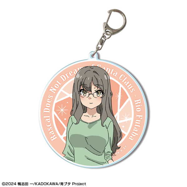 青春ブタ野郎はサンタクロースの夢を見ない ビッグアクリルキーホルダー デザイン10 双葉理央【予約 再販 3月下旬 発売予定】