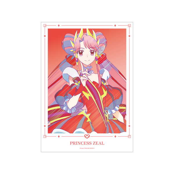 プリンセッション・オーケストラ Ani-Art clear label A3マット加工ポスター プリンセス・ジール【予約 03/中 発売予定】