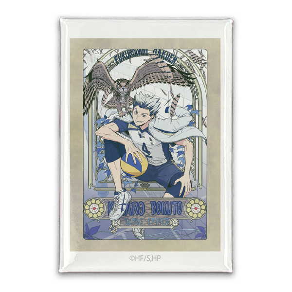 ハイキュー!! きゃらメダルスクエア缶バッジ　木兎光太郎 ハイキュー!! きゃらメダルスクエア缶バッジ 木兎光太郎 fit=scale