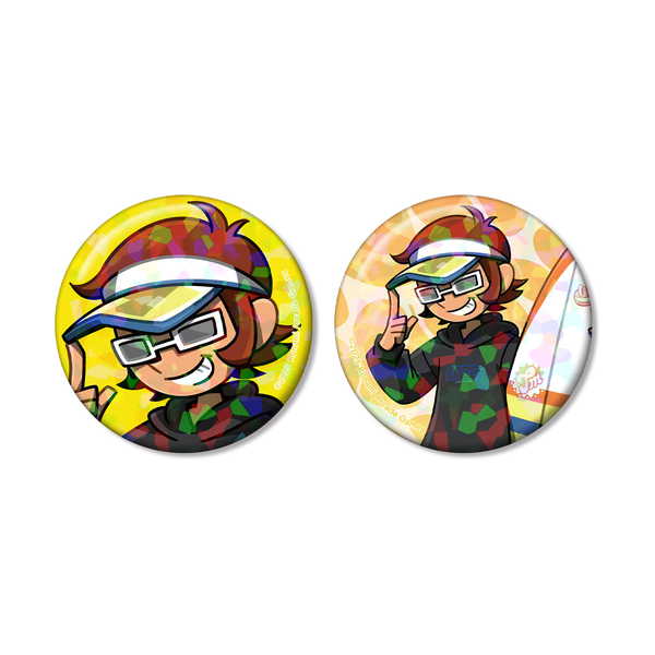 レア 当時物 】pop'n music 缶バッジ シール ポップンミュージック