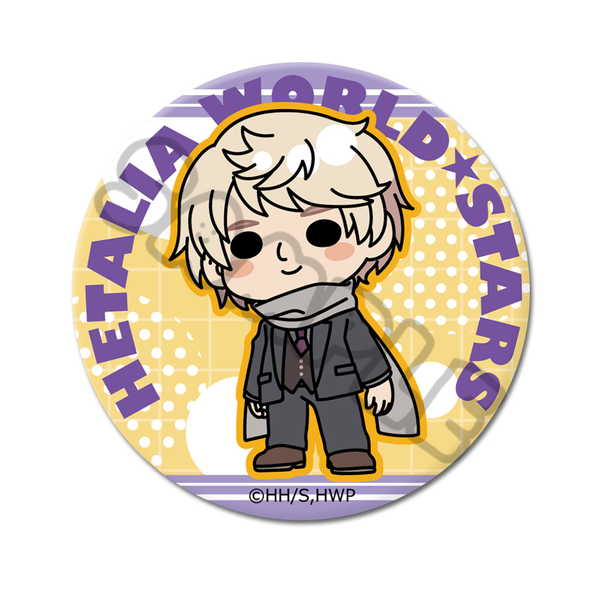 ヘタリア World★Stars 丸形缶バッジ（57mm） G ロシア【予約 03/中 発売予定】
