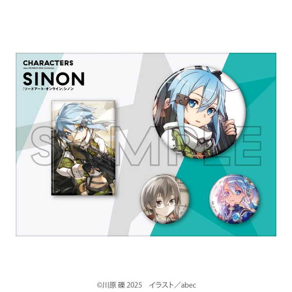 楽天市場】sao シノン 缶バッチの通販