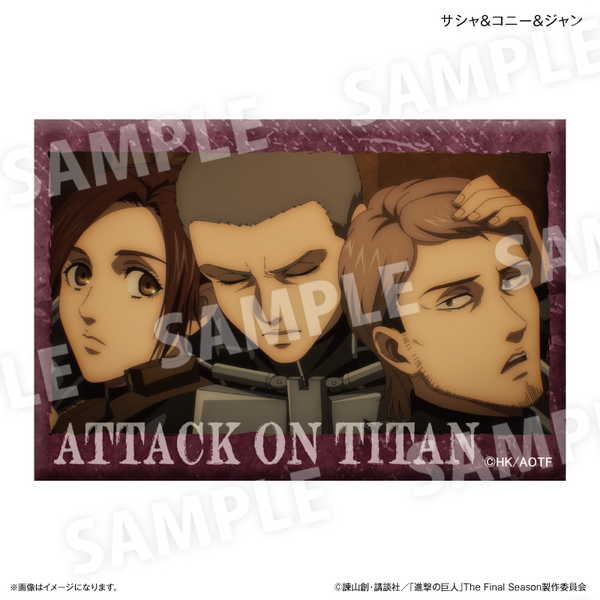 進撃の巨人ミニアートスタンドサシャ...