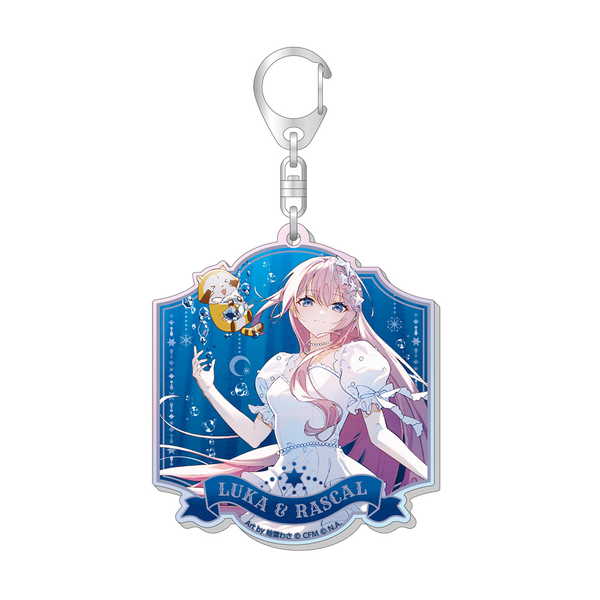初音ミク×ラスカル 2025 オーロラアクリルキーホルダー 巡音ルカ【予約 03/未定 発売予定】