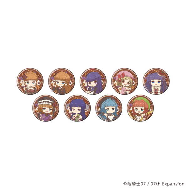 うみねこのなく頃に 缶バッジ 61 ハロウィンver. レトロアートイラスト 1BOX【予約 再販 4月未定 発売予定】