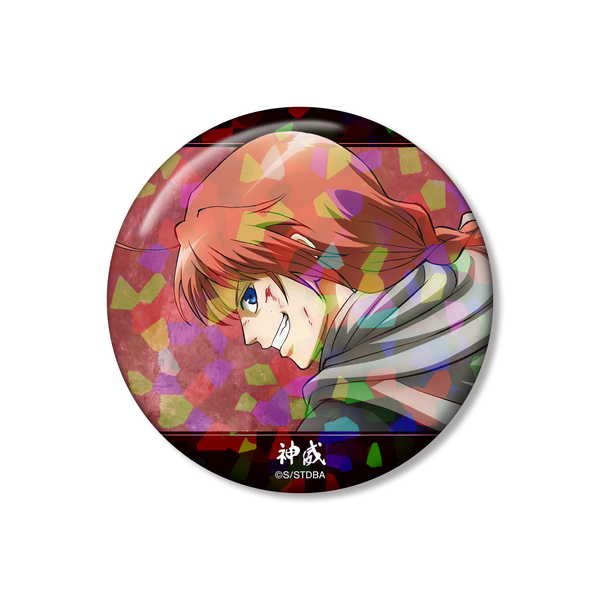 【値段について説明欄記載】銀魂　神威　缶バッジ 銀魂 神威 缶バッジ