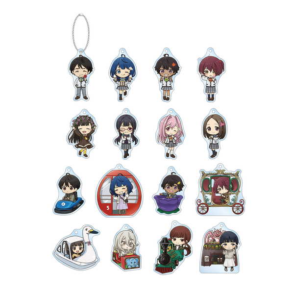 負けヒロインが多すぎる！ トレーディングアクリルキーホルダー ちびキャラ 植物ver.＆アトラクションver. 1BOX【予約 03/下 発売予定】