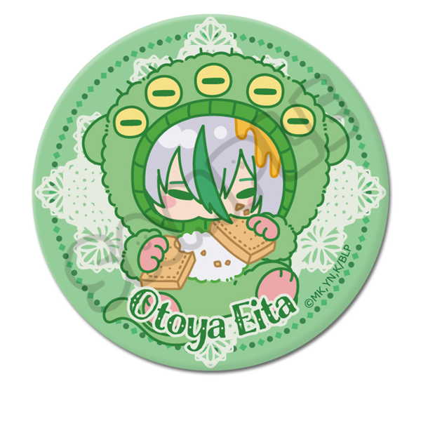 ブルーロック 第9弾 丸形缶バッジ（75mm） M-XE 乙夜影汰【予約 03/下 発売予定】