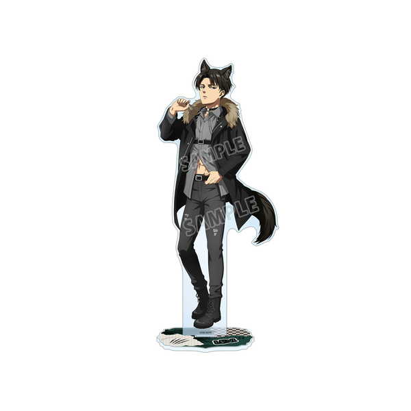 進撃の巨人 特大アクリルスタンド 描き下ろし リヴァイ 狼男ver.【予約 再販 9月上旬 発売予定】