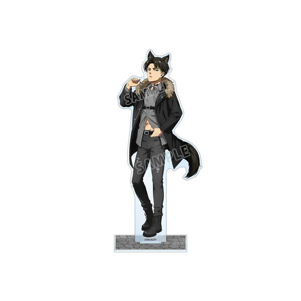 進撃の巨人 BIGアクリルスタンド 描き下ろし リヴァイ 狼男ver.【予約 再販 9月上旬 発売予定】
