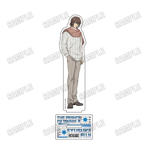 ＜商品名＞新テニスの王子様 描き下ろしBIGアクリルスタンド オフの日ver. 1 不二周助＜商品内容＞「新テニスの王子様」より、描き下ろしイラストを使用したBIGアクリルスタンド【オフの日ver.】が登場！【サイズ】 本体：約H170mm×W60mm以内　台座】約H40mm×W60mm　※キャラクターによりサイズが異なります。【素材】 アクリル＜発売日＞2026/05/未定　＜メーカー＞メディコス・エンタテインメント　＜JANコード＞4573699547508　＜型番＞　＜予約1次締切＞2026/02/12　　おすすめ商品新テニスの王子様 描き下ろしBIGアクリルスタンド オフの日ver. 2 忍足侑士新テニスの王子様 描き下ろしBIGアクリルスタンド オフの日ver. 3 佐伯虎次郎新テニスの王子様 描き下ろしBIGアクリルスタンド オフの日ver. 4 幸村精市新テニスの王子様 描き下ろしBIGアクリルスタンド オフの日ver. 5 丸井ブン太新テニスの王子様 描き下ろしBIGアクリルスタンド オフの日ver. 6 木手永四郎新テニスの王子様 描き下ろしBIGアクリルスタンド オフの日ver. 7 白石蔵ノ介新テニスの王子様 描き下ろしBIGアクリルスタンド オフの日ver. 8 忍足謙也新テニスの王子様 描き下ろしブロマイドセット オフの日ver.新テニスの王子様　テニプリ　許斐剛　越前リョーマ　跡部景吾　白石蔵ノ介　幸村精一　アクリルスタンド　アクリルフィギュア　アクスタ　フィギュア