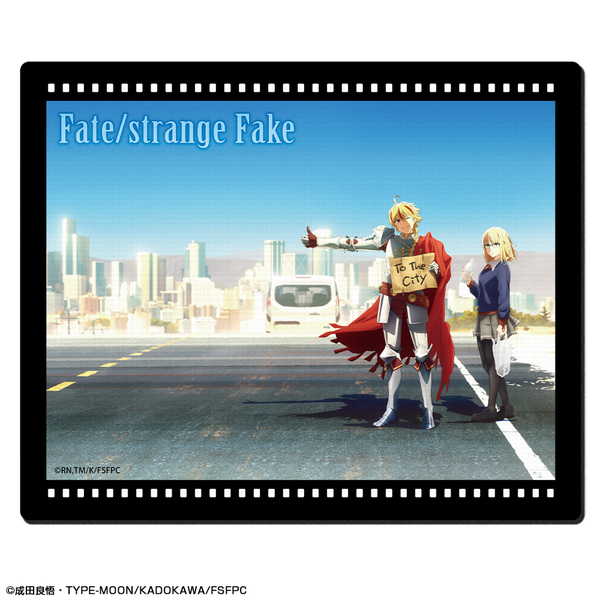 Fate/strange Fake ラバーマウスパッド デザイン10 アヤカ・サジョウ＆セイバー B【予約 再販 11月上旬 発売予定】