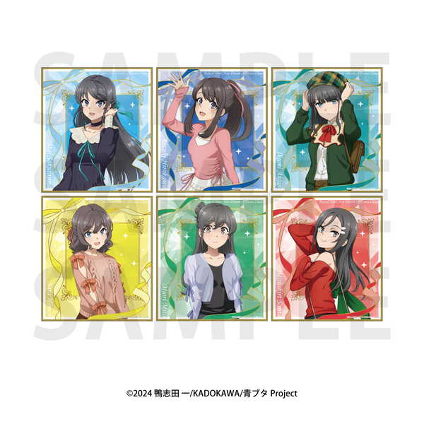 青春ブタ野郎はサンタクロースの夢を見ない トレーディング色紙 1BOX【予約 04/下 発売予定】