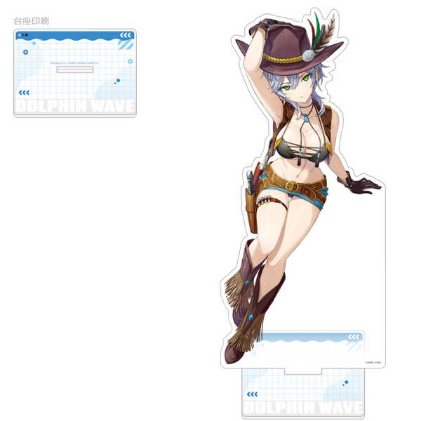 ドルフィンウェーブ 特大アクリルスタンド 咲良・アントニー（カウガール）【予約 04/下 発売予定】