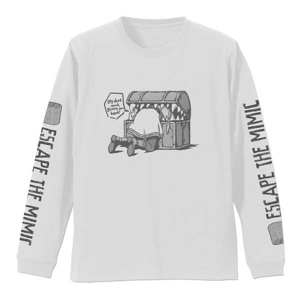 葬送のフリーレン 袖リブロングスリーブTシャツ ミミックとピンチのフリーレン WHITE-M【予約 04/中 発売予定】...
