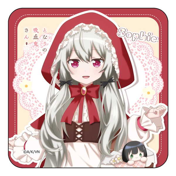 となりの吸血鬼さん 【描き下ろし】ハンドタオル ソフィー（赤ずきん）【予約 03/下 発売予定】