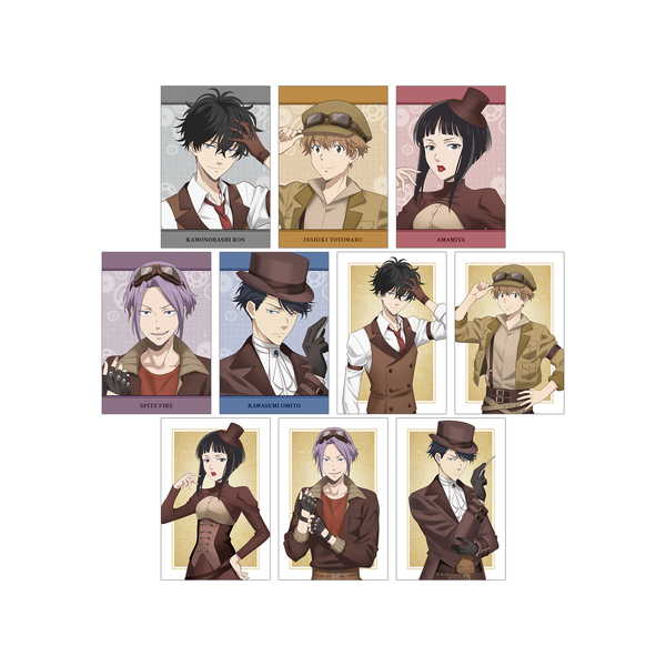 鴨乃橋ロンの禁断推理 トレーディングポストカード 描き下ろし スチームパンクver. 1BOX【予約 05/中 発売予定】