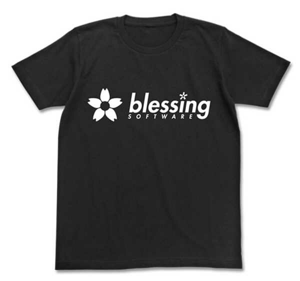 冴えない彼女の育てかた Tシャツ blessing software BLACK-L