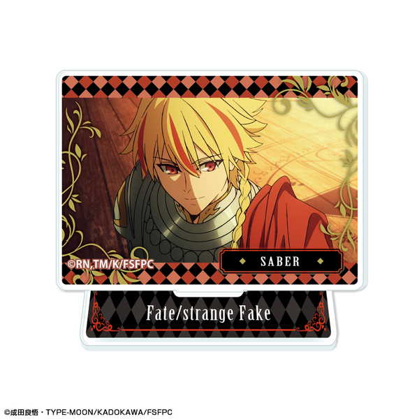 Fate/strange Fake ミニアクリルスタンド デザイン03 セイバー A【予約 再販 11月上旬 発売予定】