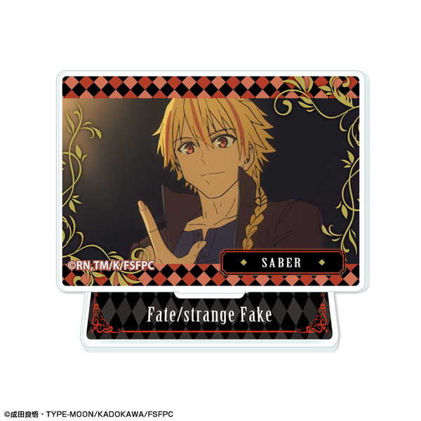 Fate/strange Fake ミニアクリルスタンド デザイン05 セイバー C【予約 再販 11月上旬 発売予定】