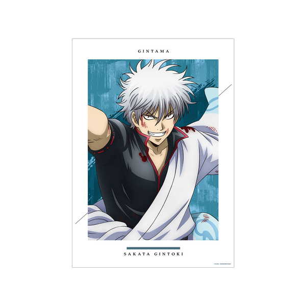 銀魂 新劇場版 -吉原大炎上- A3マット加工ポスター 描き下ろし 坂田銀時 戦いへver.【予約 06/上 発売予定】