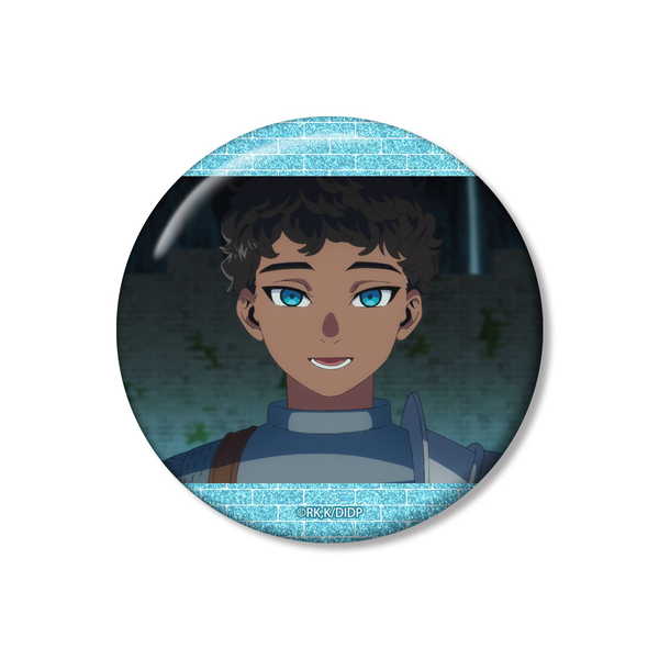 ダンジョン飯 場面写75mmグリッター缶バッジ カブルー【予約 06/上 発売予定】