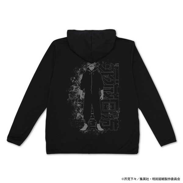 呪術廻戦 薄手ドライパーカー 死滅回游 虎杖悠仁 BLACK-L【予約 05/下 発売予定】