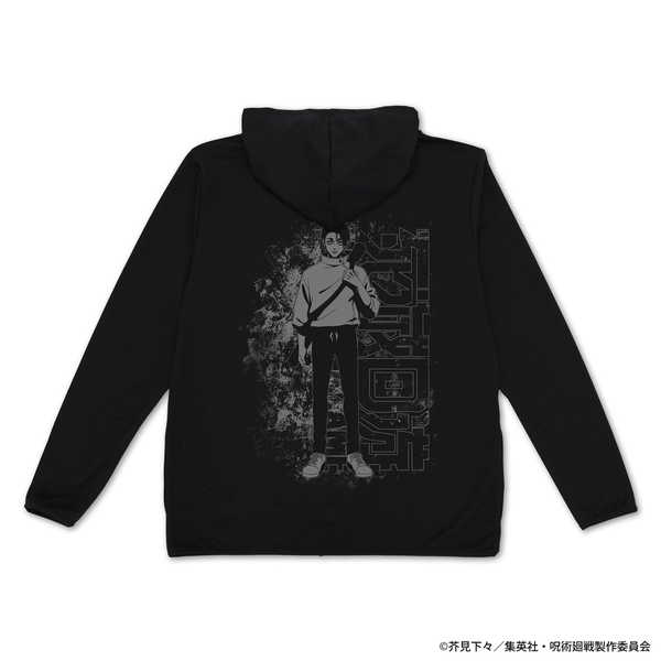 呪術廻戦 薄手ドライパーカー 死滅回游 乙骨憂太 BLACK-L【予約 05/下 発売予定】