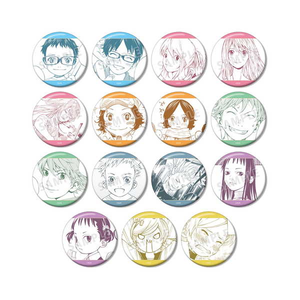 四月は君の嘘 トレーディング漫画コマ缶バッジ vol.3 1BOX【予約 06/上 発売予定】