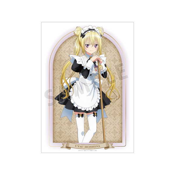 (s)TVｱﾆﾒ『しゅごｷｬﾗ!』 描き下ろし ほしな歌唄 ﾒｲﾄﾞ&執事ver. A3ﾏｯﾄ加工ﾎﾟｽﾀｰ