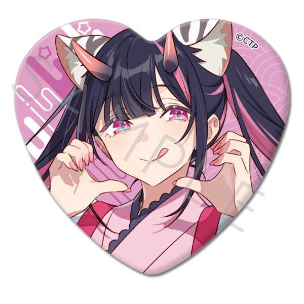 超かぐや姫！ ハート型缶バッジ H 駒沢乃依【予約 06/中 発売予定】