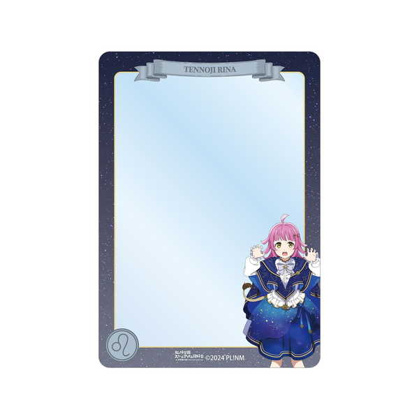(s)ﾗﾌﾞﾗｲﾌﾞ!虹ヶ咲学園ｽｸｰﾙｱｲﾄﾞﾙ同好会 描き下ろし 天王寺璃奈 十二星座ver. B8硬質ｹ