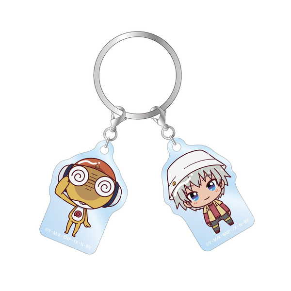 (s)ｱﾆﾒ『ｹﾛﾛ軍曹』 ｸﾙﾙ&ｻﾌﾞﾛｰ ちょこんと!2連ｱｸﾘﾙｷｰﾎﾙﾀﾞｰ