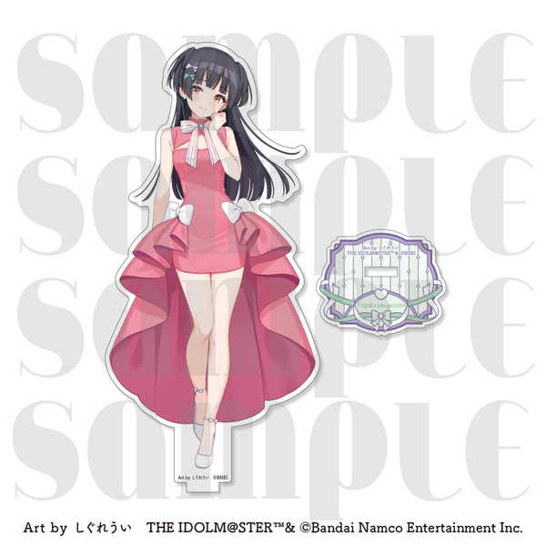 (s)ｱｲﾄﾞﾙﾏｽﾀｰｼﾘｰｽﾞ×しぐれうい ｱｸﾘﾙｽﾀﾝﾄﾞ黛冬優子