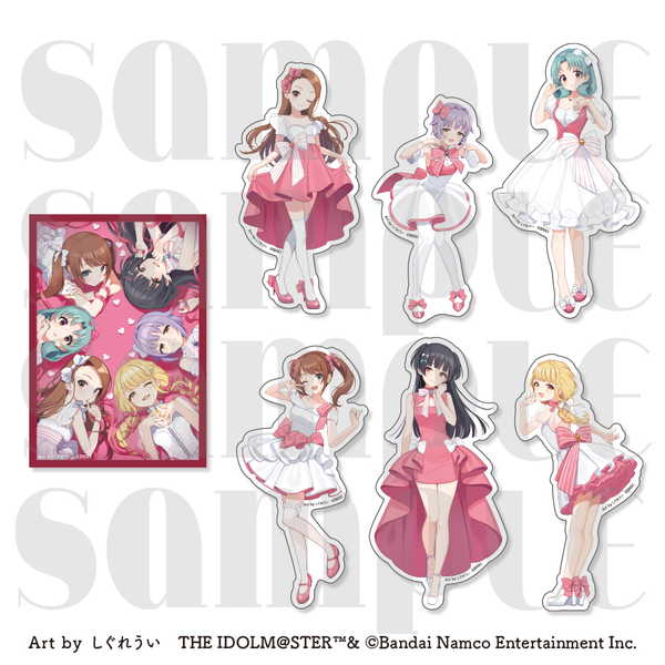 (s)ｱｲﾄﾞﾙﾏｽﾀｰｼﾘｰｽﾞ×しぐれうい ﾀﾞｲｶｯﾄｽﾃｯｶｰｾｯﾄ