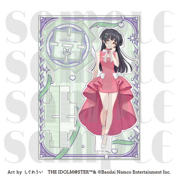 (s)ｱｲﾄﾞﾙﾏｽﾀｰｼﾘｰｽﾞ×しぐれうい ﾋﾞｯｸﾞｱｸﾘﾙｽﾀﾝﾄﾞ 黛冬優子