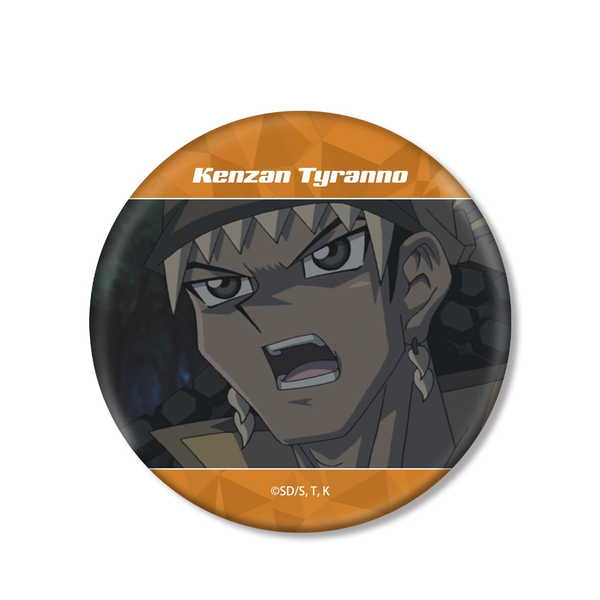 (s)遊☆戯☆王ﾃﾞｭｴﾙﾓﾝｽﾀｰｽﾞGX ﾃｨﾗﾉ剣山 場面写BIG缶ﾊﾞｯｼﾞ
