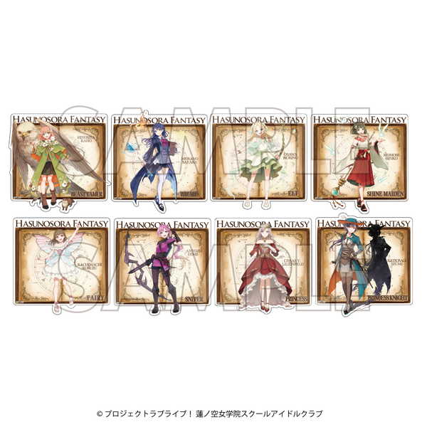 ラブライブ！蓮ノ空女学院スクールアイドルクラブ×石川県コラボ第四弾 TRステッカー 1BOX【予約 07/未定 発売予定】