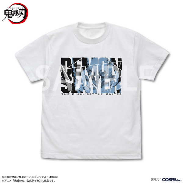 (s)鬼滅の刃 鬼殺隊士 嘴平伊之助 Tｼｬﾂ ﾎﾜｲﾄ XL