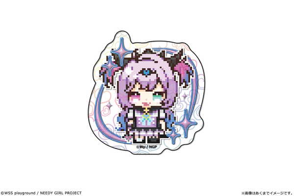 NEEDY GIRL OVERDOSE kawabit ホログラムステッカー 04 パープル・ロリポップ【予約 05/下 発売予定】