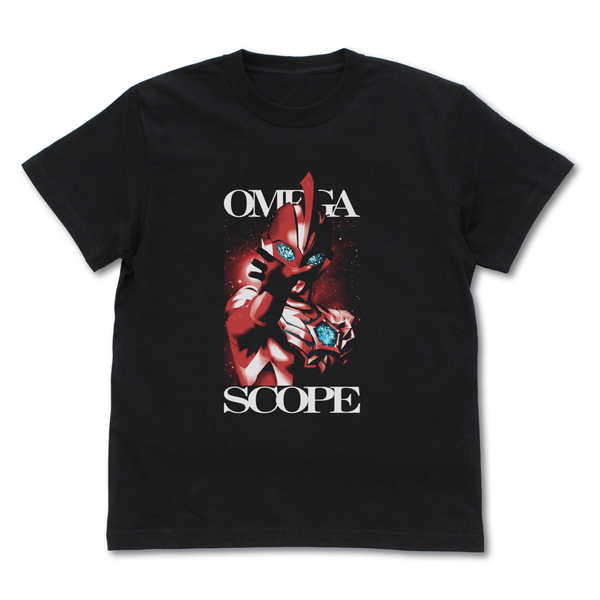 ウルトラマンオメガ オメガスコープ Tシャツ ブラック XL