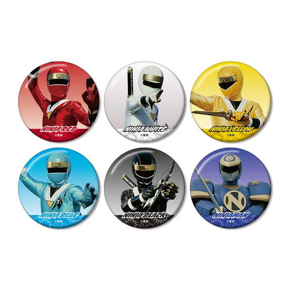忍者戦隊カクレンジャー トレーディング缶バッジ 1BOX【予約 07/下 発売予定】