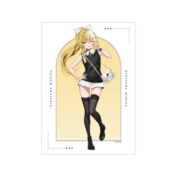 東方Project A3マット加工ポスター 松本能人イラスト 霧雨魔理沙 ウォッチコーデver.【予約 07/下 発売予定】