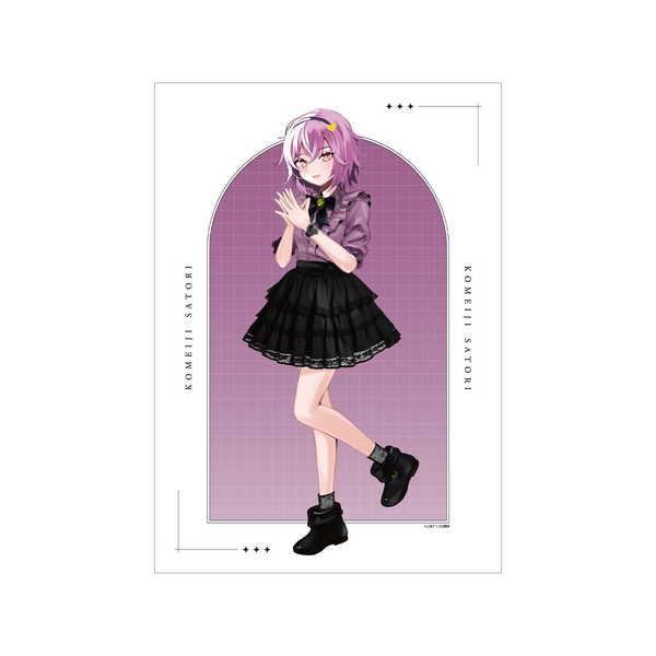 東方Project A3マット加工ポスター 松本能人イラスト 古明地さとり ウォッチコーデver.【予約 07/下 発売予定】