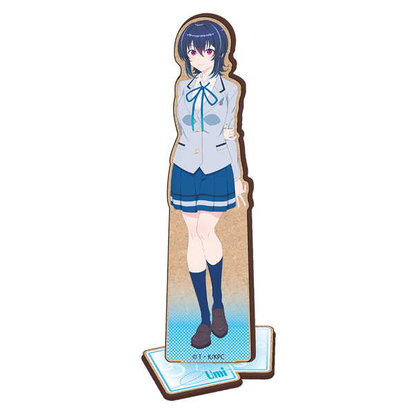 Anime Goods - クラスで2番目に可愛い女の子と友だちになった 木製キャラスタンド 朝凪海【予約 07/上 発売予定】
