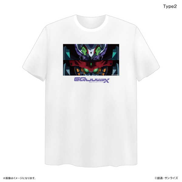 機動戦士Gundam GQuuuuuuX（ジークアクス） ビッグシルエットTシャツ Type2【予約 08/中 発売予定】