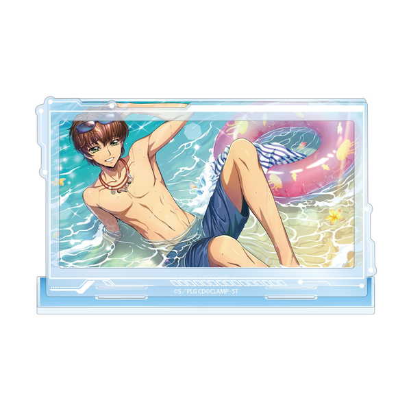 コードギアス 反逆のルルーシュ ロストストーリーズ パーツ付きBIGアクリルスタンド 【夏の輝きは海に溶け】スザク【予約 08/下 発売予定】