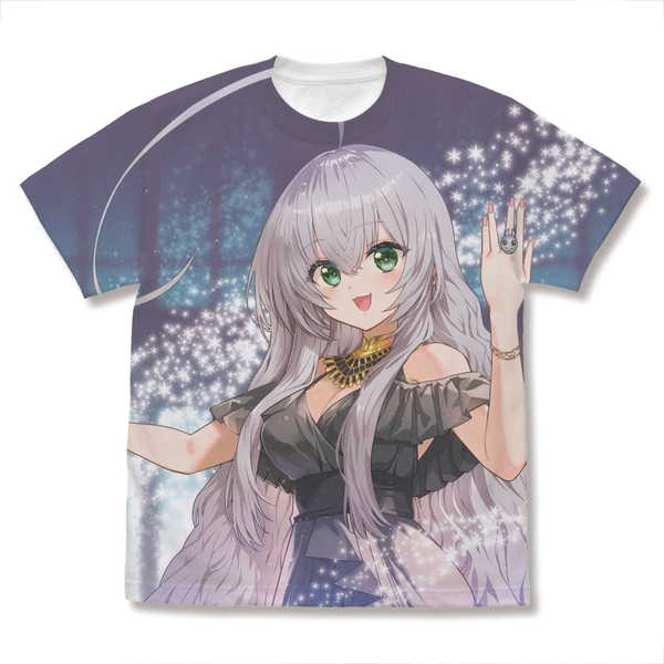 乐天商城 - 這いよれ！ ニャル子さん フルグラフィックTシャツ 描き下ろし ニャル子 20th Anniversary Ver. WHITE-XL【予約 08/下 発売予定】