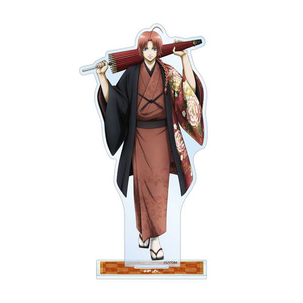 銀魂 BIGアクリルスタンド 描き下ろし 神威 片面花柄和装ver.【予約 09/上 発売予定】
